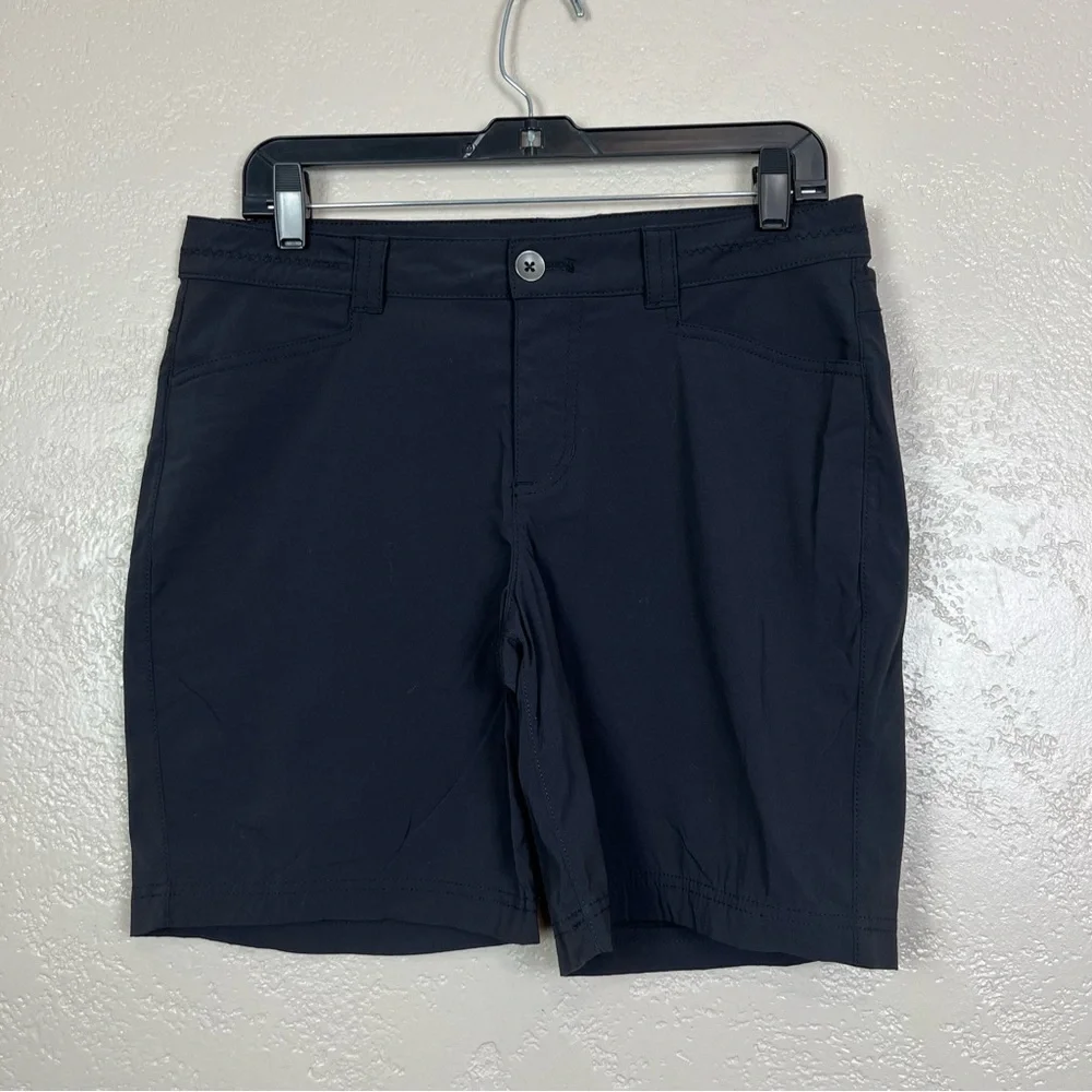 Eddie Bauer women‎ mid riseoutdoor  gray shorts size 8